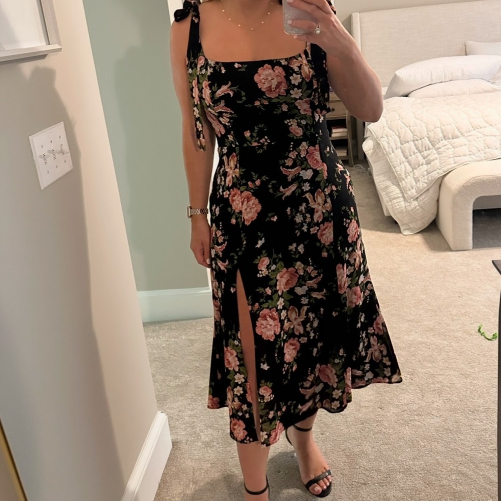 Reformation wedding guest dress size 12